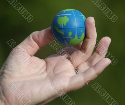 earth at fingertips