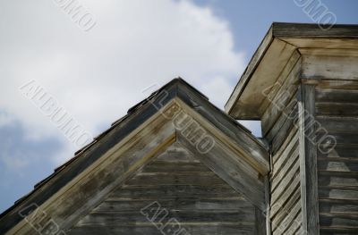 Roff of an Abandoned Church