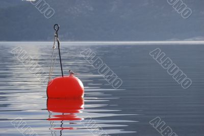 Orange buoy