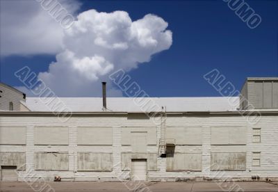 White Hangar and a Storm Brewing