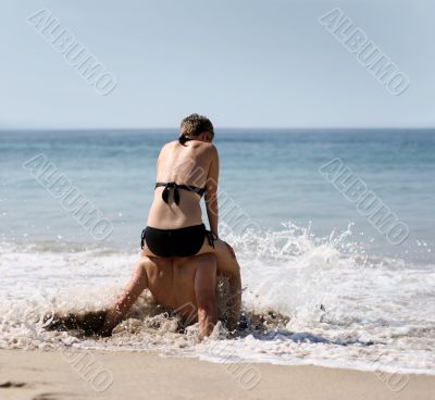 Couple on the beach
