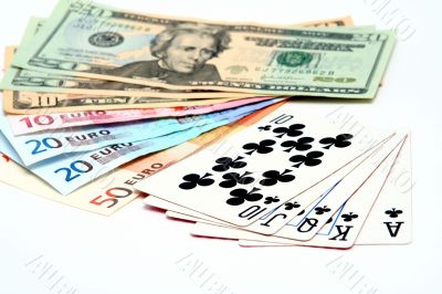 money playing cards