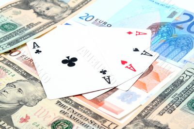 money playing cards