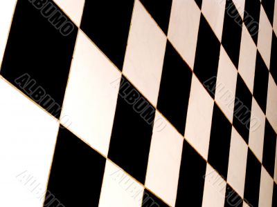 Abstraction with black and white
