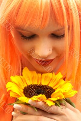 sunfower girl