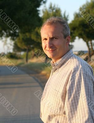 Mature Man Smiling
