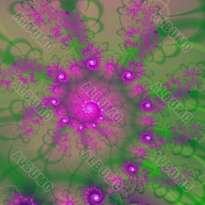 an abstract background