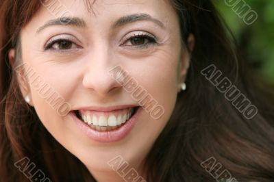 Smiling young woman