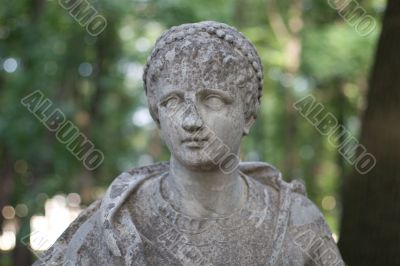 Statue in park
