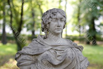 Statue in park