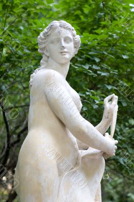 Statue in park