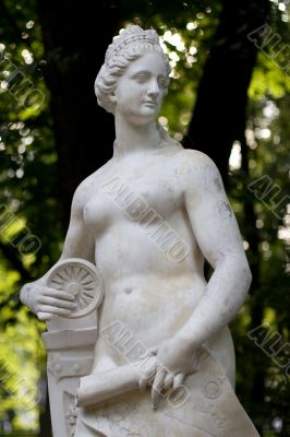 Statue in park