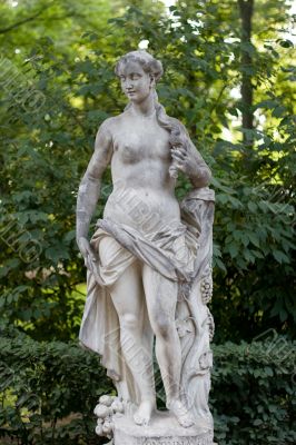 Statue in park