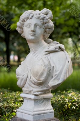 Statue in park