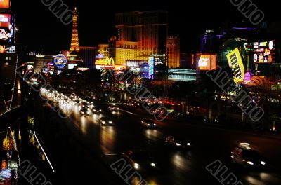 Las Vegas at night