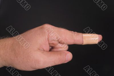 Bandaged Finger