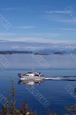 Boat in Telegraph Cove