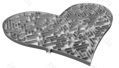heart maze