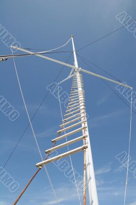 Ladder up Mast