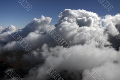 White clouds