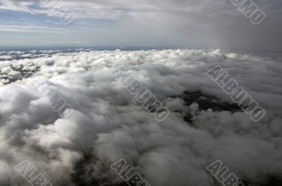 White clouds