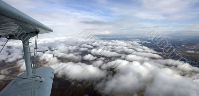 White clouds