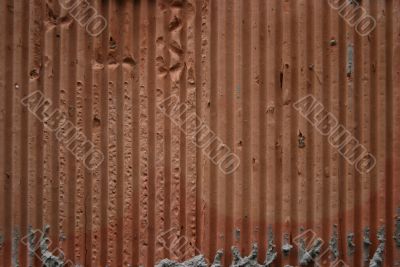 Red brick wall