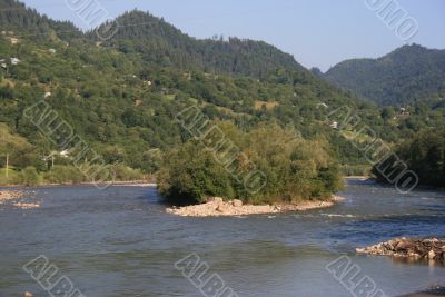 River stones