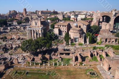 roman forum in rome