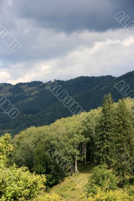 mountains landscape