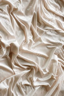 Wrinkled fabric