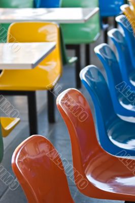 Colorful chairs