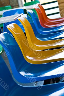 Colorful chairs