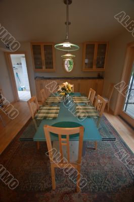 Interior of an upscale house