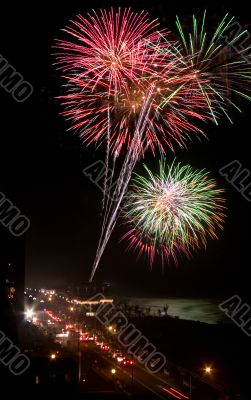 Firework on the Pier Village