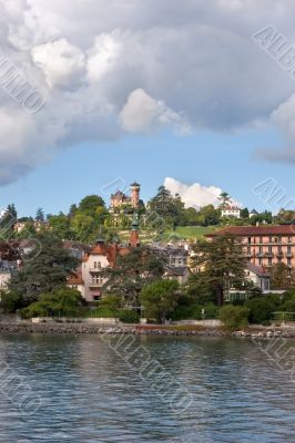Coast of lake Leman.
