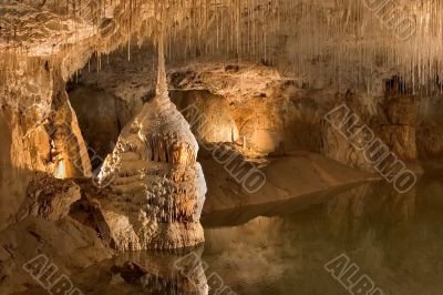 Underground grotto