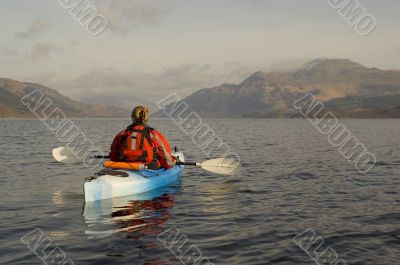 Kayaking on Loch Lomond