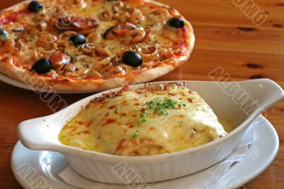 Baked lasagna