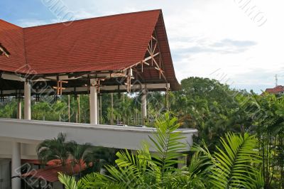 Tropical resort