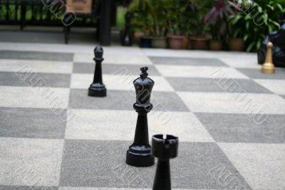 Giant chess set