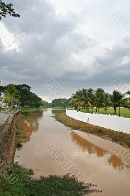 Muddy river