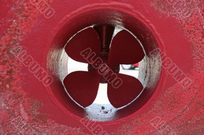 Red Propeller
