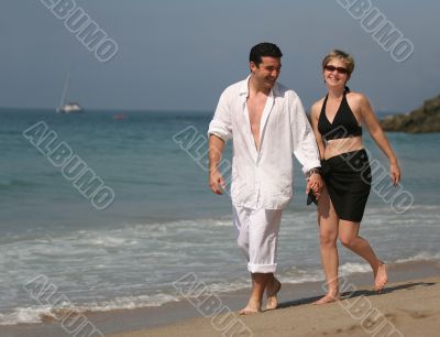 Couple on the beach