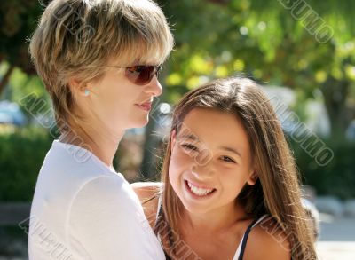 Mother and daughter
