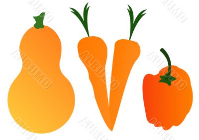 Orange Vegetables
