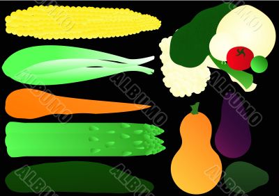 Vegetable Shapes