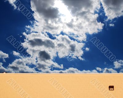 The sky