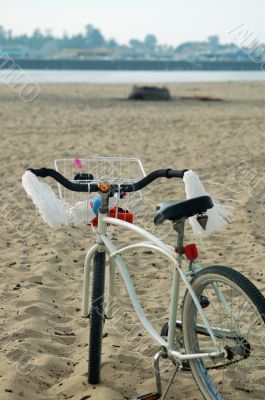 bicycle on the beach