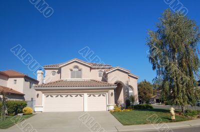 suburban house
